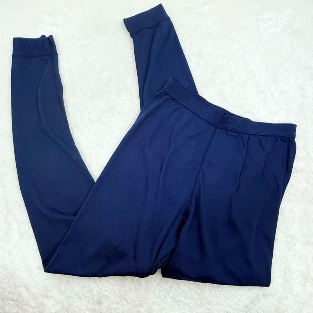 Patagonia Base Layer Capilene Polyester Navy Blue Unisex Size Medium